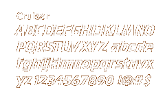 download :: Cruiser Font