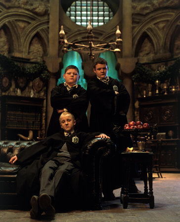 Draco Malfoy, Crabbe a Goyle