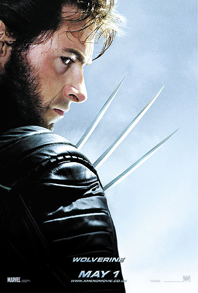 X Men 2 - poster Wolverine