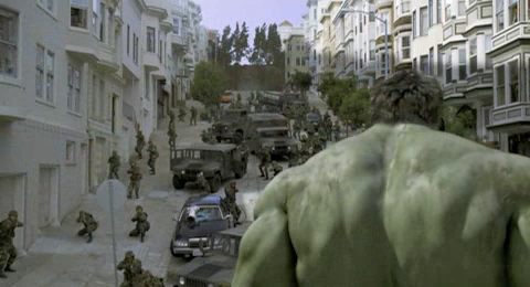 Hulk, The - Hulk a vojaci