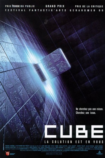 Cube - Francúzsky poster