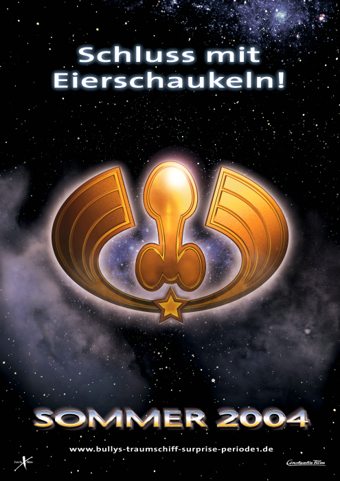 (T)Raumschiff Surprise - Periode 1 - Poster 1 - Koniec hojdaniu vajcami