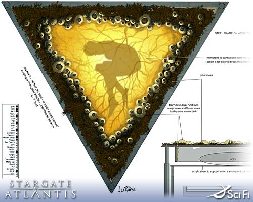 Stargate: Atlantis - Skica - Emryonálna bunka Wraithov