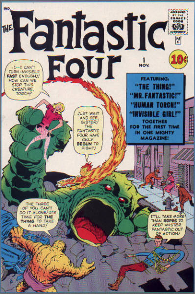 Fantastic Four - Komiks - Obálka č. 1