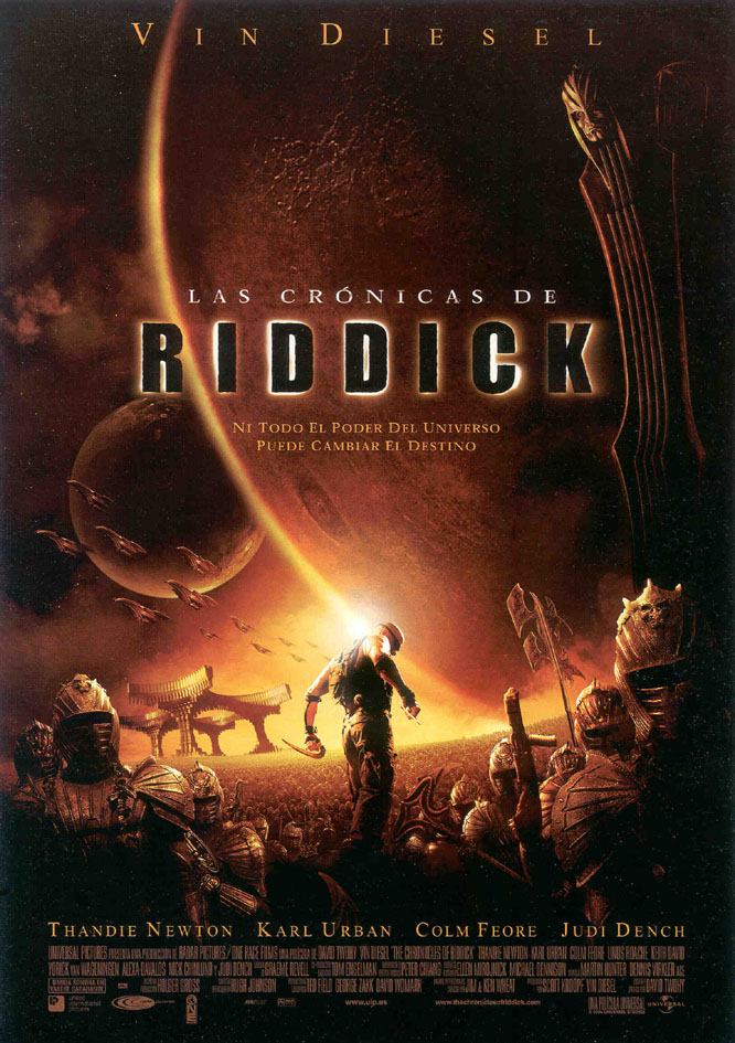 Chronicles of Riddick, The - Poster - Španielský