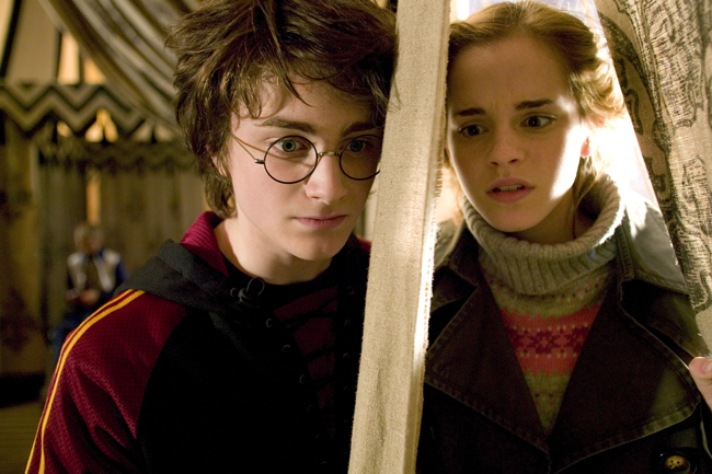 Harry Potter and the Goblet of Fire - Harry a Hermione