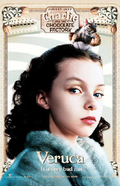 Charlie and the Chocolate Factory - Poster - Veruca