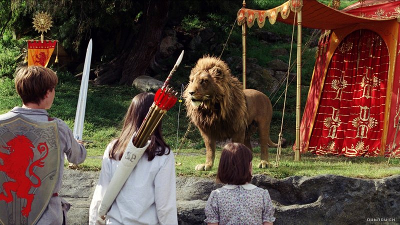 Chronicles of Narnia, The: The Lion, the Witch and the Wardrobe - Deti stretávajú Aslana