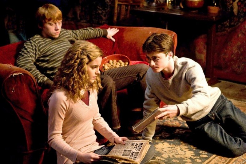 Harry Potter and the Half Blood Prince - Harry, Hermiona a Ron