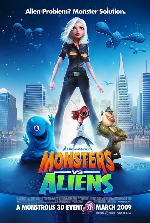 Monsters vs. Aliens - Poster - 1