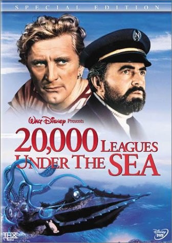 20000 Leagues Under the Sea 1956 - poster