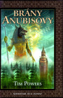 Brány Anubisovy. Obálka prvého českého vydania (Najáda, 1996)