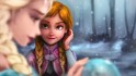 Frozen - Fan art - Disney’s Frozen Illustrated In The Style Of Tim Burton