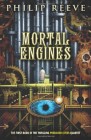 Smrteľné stroje - Obálka - Mortal Engines, obálka UK vydania (Scholastic, 2018)