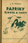 vnútorná ilustrácia z prvého samostatného vydania, vyd. Melantrich, 1937 (alt. názov Paprsky života  a smrti)