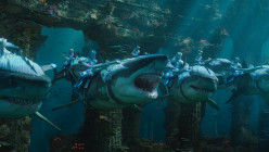 Aquaman - Scéna - Atlantskí bojovníci na žralokoch