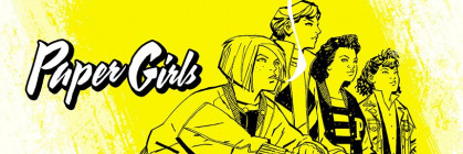 Paper Girls: Kniha první - Obálka - Paper Girls: Kniha První, obálka prvého českého vydania
