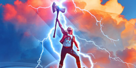 Thor: Hrom a Láska - Reklamné - Thor s bleskom