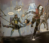 Green Arrow: Smrtící hlas lidu - Scéna - Jump!