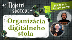 Organizácia digitálneho herného stola - Plagát - Cover