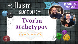 Tvorba archetypov postáv (Genesys RPG) - Plagát - Cover