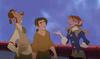 Treasure Planet: doktor Doppler, Jim a Amelia